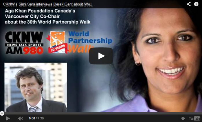 Listen to Derek Gent talk about Aga Khan Foundation