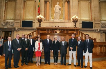 Portuguese Parliament receives His Highness the Aga Khan