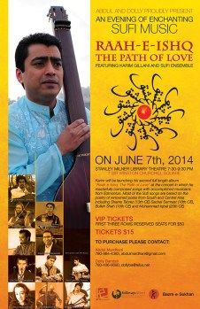 An Evening of Enchanting Sufi Music: With Karim Gillani