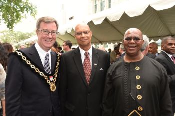 Ottawa Mayor Jim Watson extended an invitation to South African expatriate Amyn Keshavjee