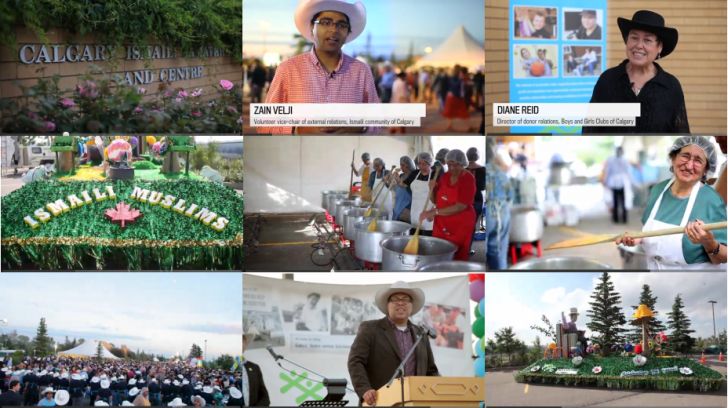 Video: Calgary's first sunset breakfast marries Stampede with Muslim observance