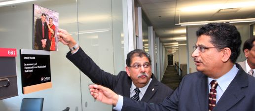 Carleton University, Ottawa, thanks the Fakirani family for donating to the Ugandan Asian Archives