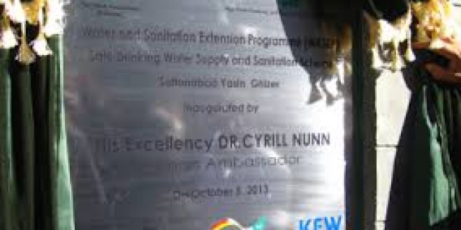 Safe drinking water facilities inaugurated in Gilgit