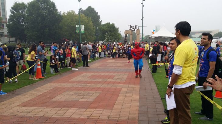 1K Run & 100-Yard Dash - Ismailimail Reporting from AKF's PartnershipsInAction Atlanta Walk/Run