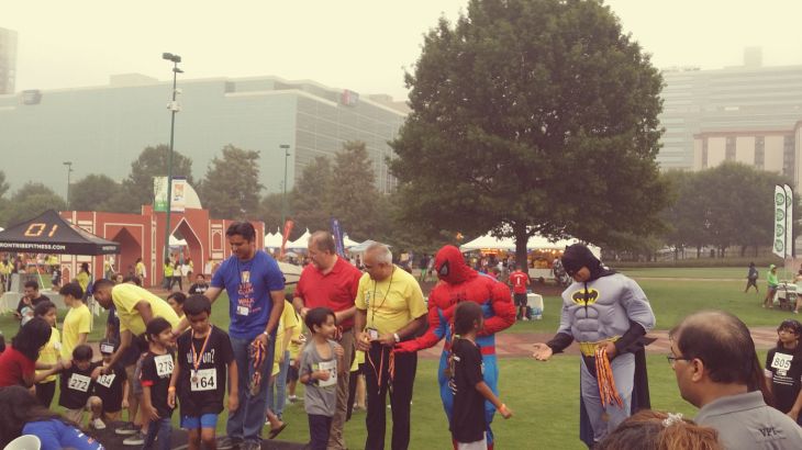 1K Run & 100-Yard Dash - Ismailimail Reporting from AKF's PartnershipsInAction Atlanta Walk/Run