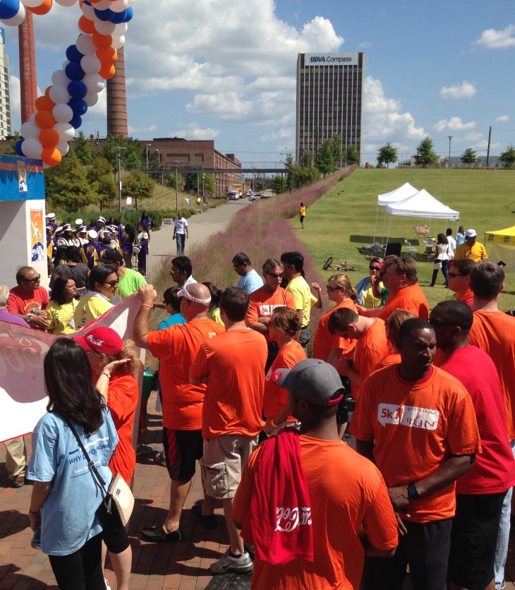 Birmingham Partnership Walk 2014 kicks off