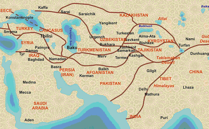 The Silk Road - Medieval World Wide Web