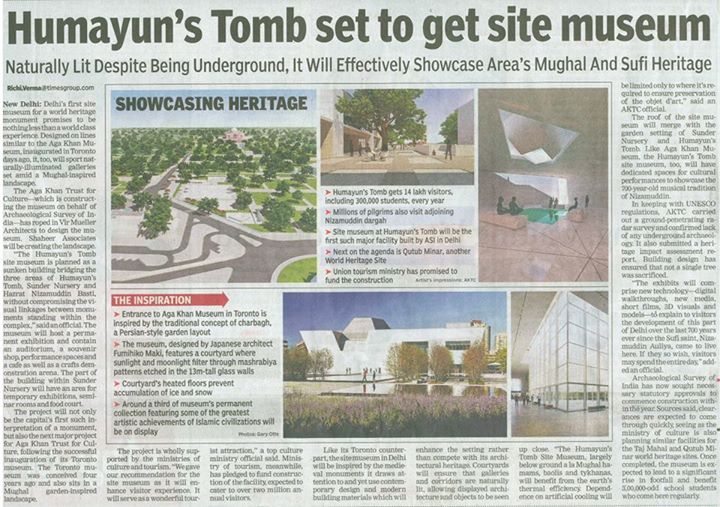 Humayun's Tomb set to get site museum - The Times of India