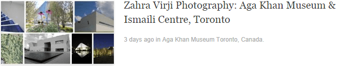 Zahra Virji Photography: Aga Khan Museum & Ismaili Centre, Toronto