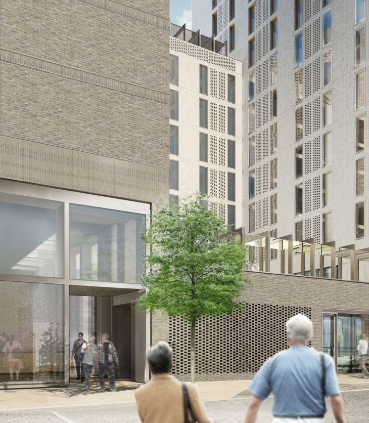 AKU Student Residential Building, King's Cross, London