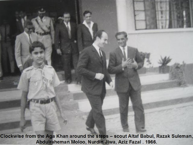Mawlana Hazar Imam visited Aga Khan Primary School Tanga, in 1966