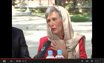 AKDN Representative Nurjehan Mawani delivers special message at President Karzai’s Farewell Meeting with Foreign Diplomatic Corps
