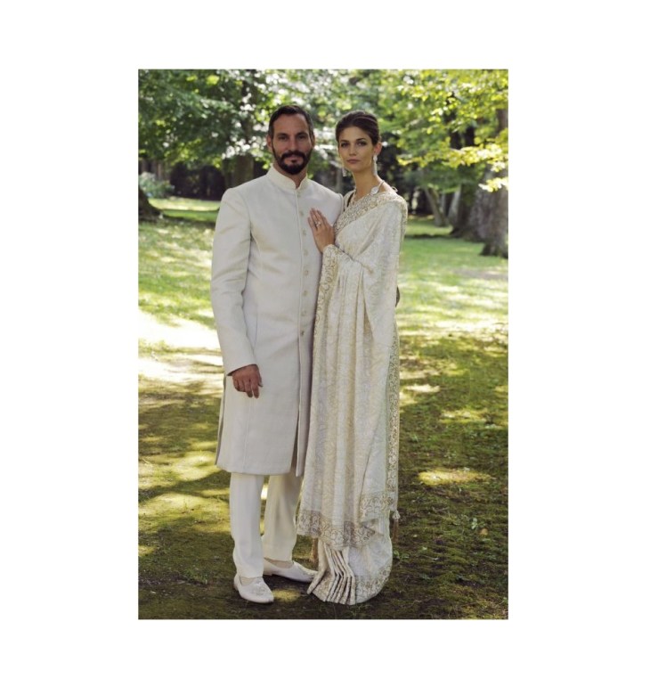Prince Rahim and Princess Salwa on their wedding day on August 31, 2013. Photo: TheIsmaili / Gary Otte.