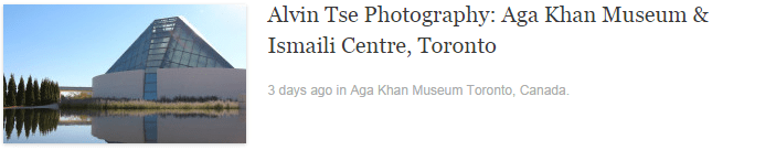 Alvin Tse Photography: Aga Khan Museum & Ismaili Centre, Toronto