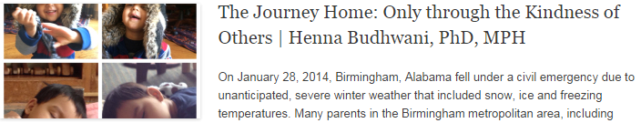 The Journey Home: Only through the Kindness of Others | Henna Budhwani, PhD, MPH