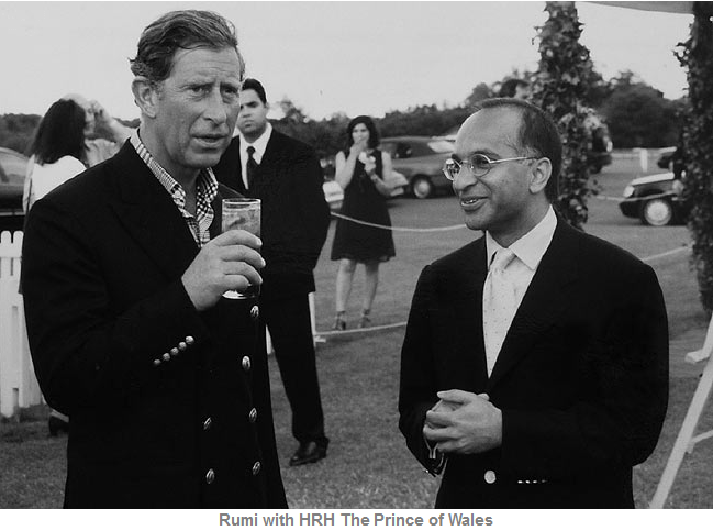 Rumi with Prince Charles