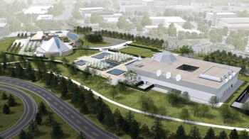 The Aga Khan Museum will hold a collection of 1,000 Muslim texts, architectural elements, fountains, crystal, paintings and shahnameh, or epic poems, amassed by the holy leader of the Ismailis and his ancestors. (Image: Wallpaper/Aga Khan Museum)