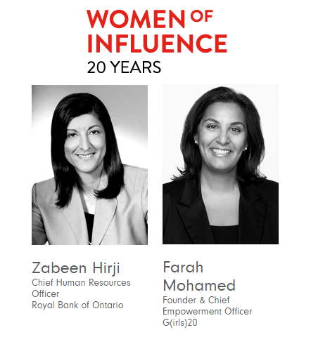 Zabeen Hirji & Farah Mohamed: Top 25 Women of Influence