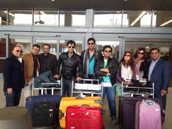 Angel Eyes Entertainment receives Salim, Sulaiman and team at the Hartsfield–Jackson Atlanta International Airport earlier today