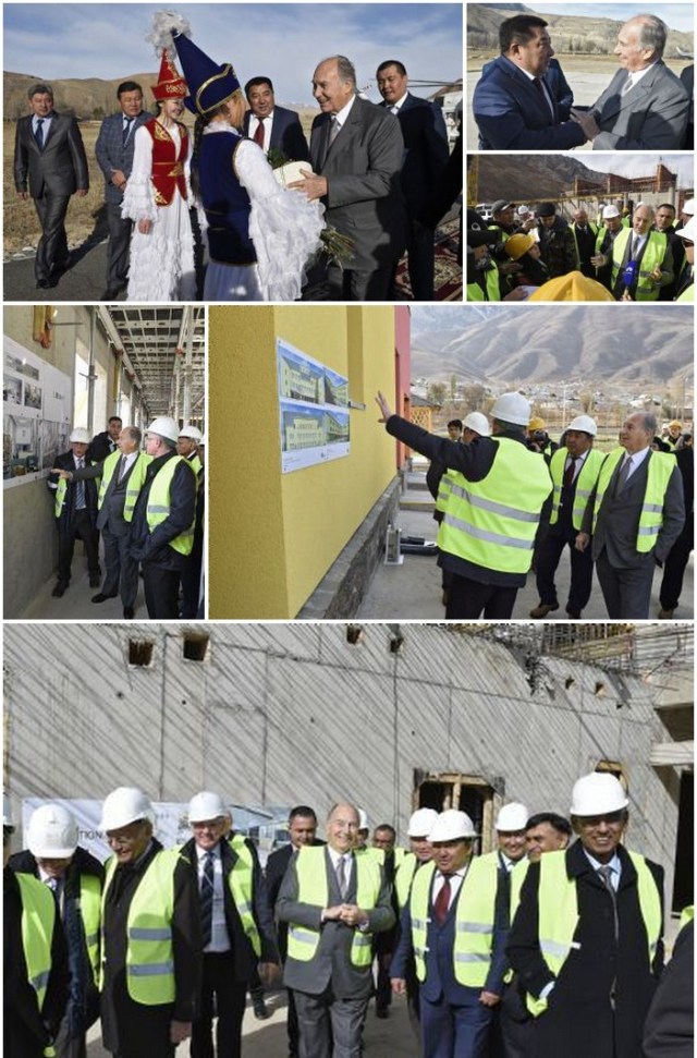Photographs: His Highness the Aga Khan at University of Central Asia’s Naryn Campus