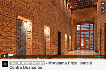 FNDA Architecture - Moriyama -RAIC Int Prize - Ismaili Centre Dushanbe