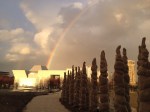 Mehdi Esmail Photo Rainbow over Aga Khan Museum Toronto