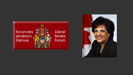 Senator Mobina Jaffer introduces Ismaili Jamatkhana to the Canadian Senators