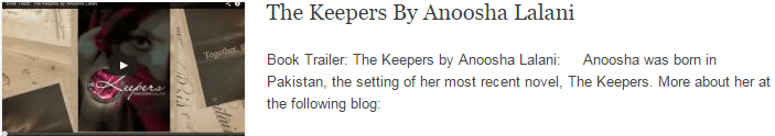 The Keepers By Anoosha Lalani