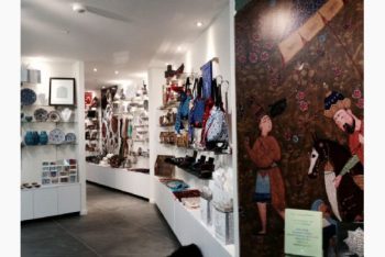 Aga Khan Museum gift shop: The majority of the items in the Aga Khan Museum gift shop are unique to the museum. About half are designed exclusively for the museum in distant lands including Egypt, Jordan and Turkey. (Image: Rita Zekas)