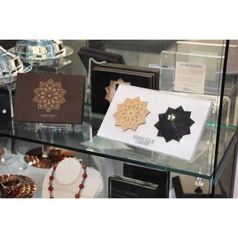 Arabesque Coasters at Aga Khan Museum Gift Shop designed by Rahim Bhimani