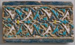 Tile with Arabesque Decoration, early 15th century, Turkey (Image: Metropolitan Museum of Art)