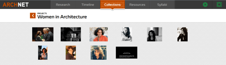 Archnet - Women in Architecture - profiles