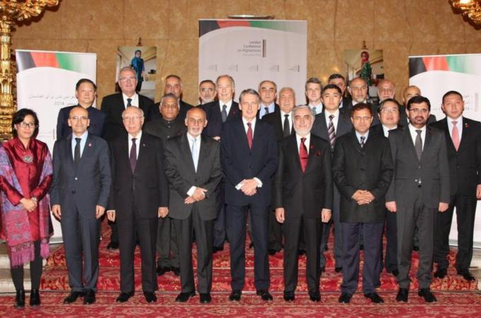 His Highness the Aga Khan at the 2014 London Conference on Afghanistan [Getty Images]