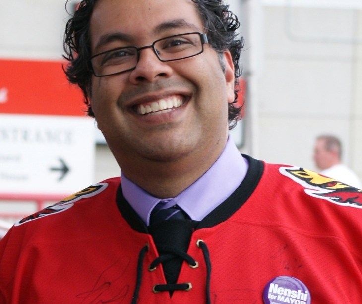 Naheed Nenshi is in the running for World Mayor 2014. (Photograph flickr via The Guardian)
