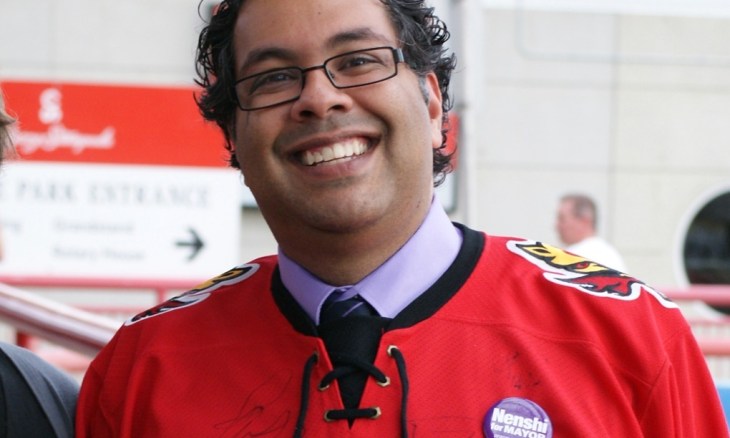 Naheed Nenshi is in the running for World Mayor 2014. (Photograph flickr via The Guardian)