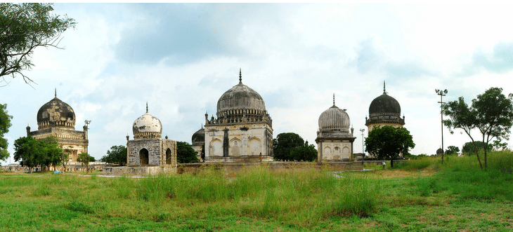 From Ismailimail Archives: Hyderabad, 10/01/13. The signing of the MoU has been preceded by a year-long documentation programme, where each of the 70 structures within the tomb complex - Deccan Park area have been documented and their conservation needs established. Topographical surveys of the entire 106 acre site have also been undertaken and a landscape master plan prepared - Photo: AKTC/India