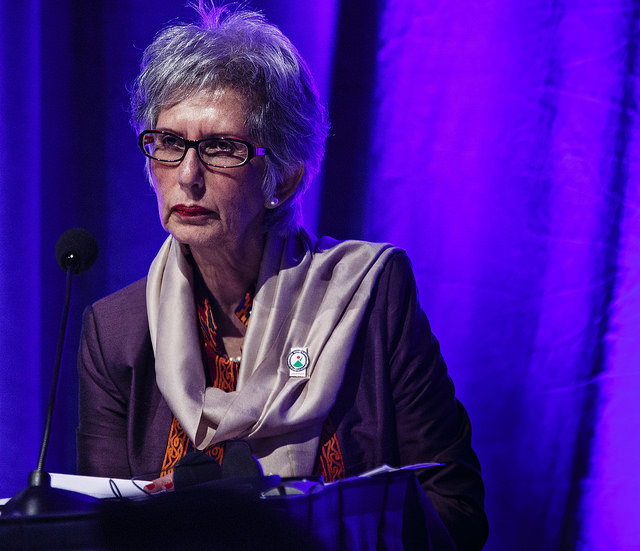 Symposium on Women’s Rights and Empowerment in Afghanistan - Nurjehan Mawani, Aga Khan Development Network, Kabul (Photo: Norway MFA/ Kilian Munch)