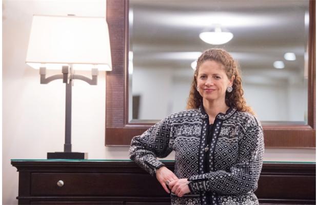 Karima Bennoune is a professor of international law at the University of California. She spoke at a Saturday event to celebrate the birthday of the Prophet Muhammad that was attended by various religious and community leaders. Photograph by: Shaughn Butts, Edmonton Journal