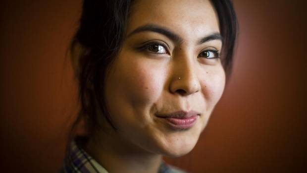 Sir Charles Tupper student Somaya Amiri, 17, a refugee from Afghanistan, overcame remarkable odds to be named a Loran Scholar and will receive up to $100,000 over four years to attend university. (John Lehmann/The Globe and Mail)