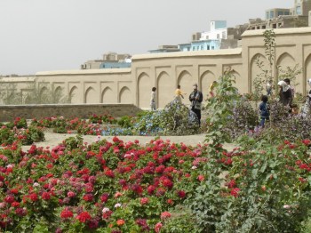 Gardens within Bagh-e-Babur. Kabul, Afghanistan were redeveloped by the Aga Khan Trust for Culture.