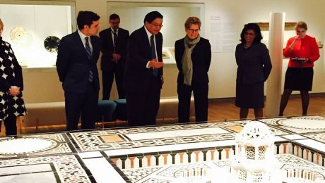 Premier of Ontario, Kathleen Wynne visits Aga Khan Museum