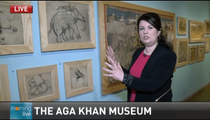 Lori at the Aga Khan Museum | CHCH