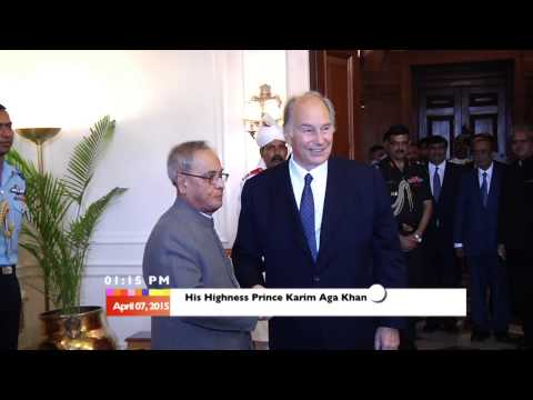 Video: His Highness Prince Karim Aga Khan at Rashtrapati Bhavan