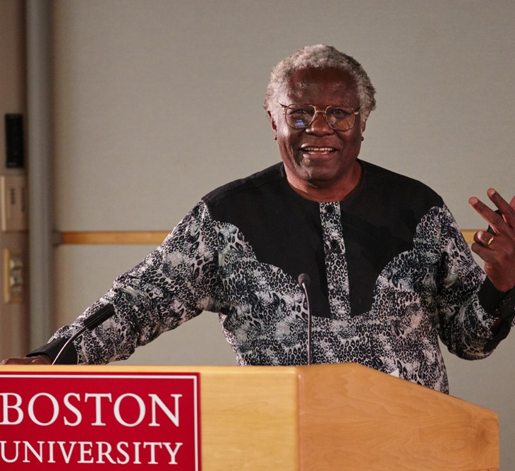 Dr. Calestous Juma, member of the AKU Board of Trustees delivers 2015 Pardee Distinguished Lecture at Boston University