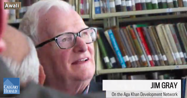 Jim Gray - Awali - Calgary Herald - Aga Khan wants to build a better world