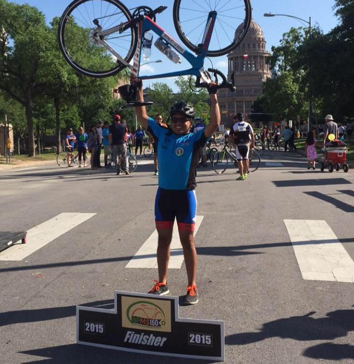 Saif Hassan: A Two-Day Bike Ride for Multiple Sclerosis