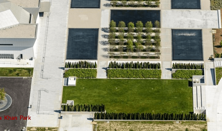 Aga Khan Park (Image via Ismaili Institutions for Canada)