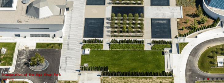 Aga Khan Park (Image via Ismaili Institutions for Canada)