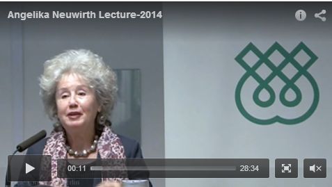 Lecture with Professor Angelika Neuwirth - A Leading Scholar in Qur’anic Studies