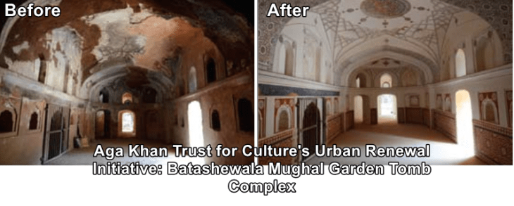 Aga Khan Trust for Culture's Urban Renewal Initiative: Batashewala Mughal Garden Tomb Complex